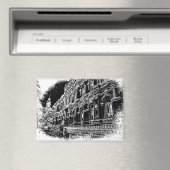 8,9 cm x 6,4 cm rechthoekige magneet (Insitu (Vaatwasser))