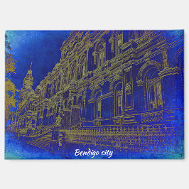 8,9 cm x 6,4 cm rechthoekige magneet