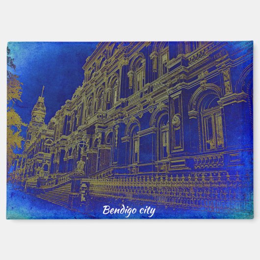 8,9 cm x 6,4 cm rechthoekige magneet (Voorkant)