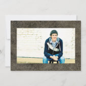 8/9 Foto's Leder - Aankondiging van Afstuderen (Achterkant)