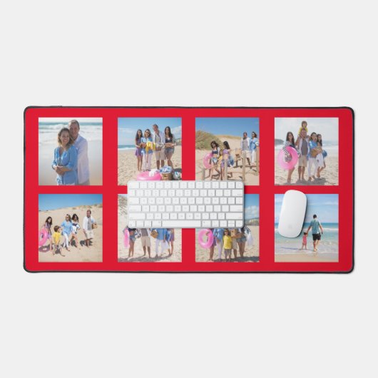 8 Aangepast fotocollage Bureaumat (Keyboard & Muis)