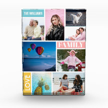 8 Aangepast fotocollage voor eigen gebruik blok