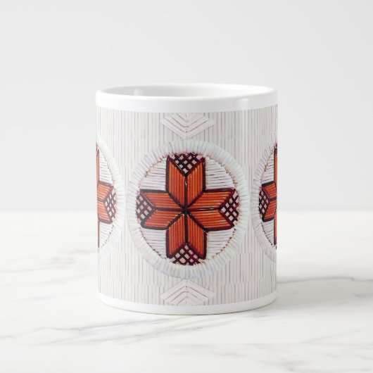 8 Aangewezen Star Quill geïnspireerd ontwerp van M Grote Koffiekop (Voorkant)