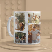 8 Acht foto's Moderne Elegant Collage Family Love  Koffiemok