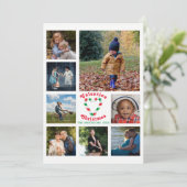 8 Afbeelding Familiefoto ✨ Collage Christmas Feestdagenkaart