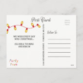 8 Afbeelding Familiefoto ✨ Collage Christmas hoho Feestdagenkaart (Achterkant)