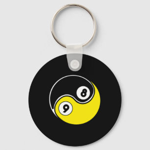 8 bal 9 bal snooker pool biljart sleutelhanger