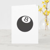 8 bal kaart (Gele Bloem)