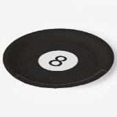 8 bal papieren bordje (Gekanteld)