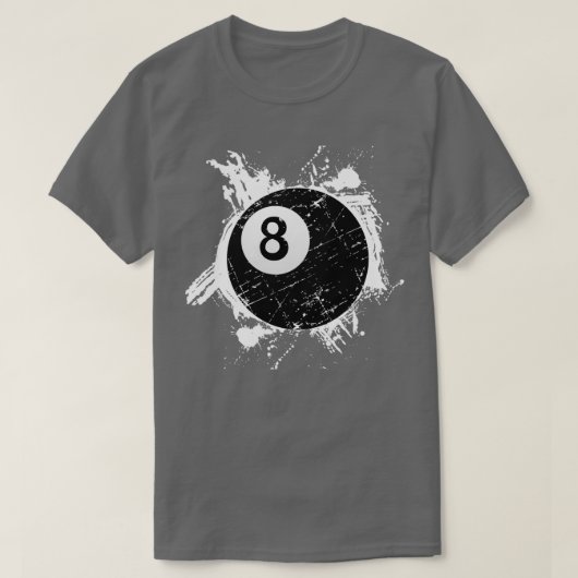 8 Ball. 18 T-shirt (Design voorkant)