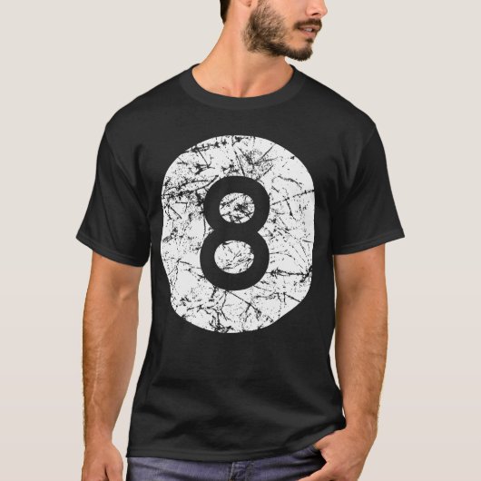 8 Ball/8 Ball - Weathered T-shirt (Voorkant)