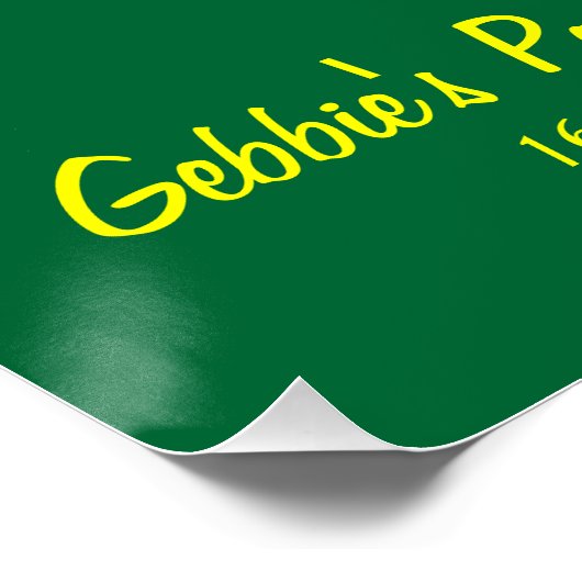 8 Ball 9 Ball Rek Billiardruimte Perfect Poster (Hoek)