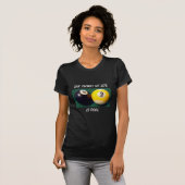 8-Ball 9-Ball T-shirt (Voorkant volledig)