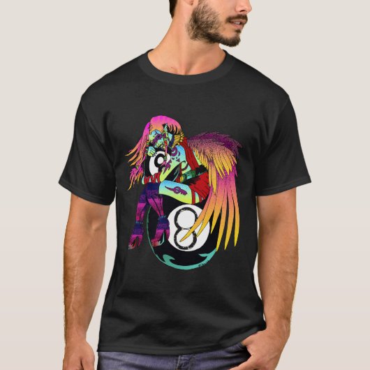 8-Ball Angels: Sai T-shirt (Voorkant)