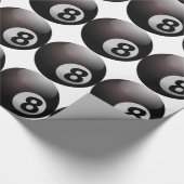 8 Ball Biljart Pool Cadeaupapier (Hoek)