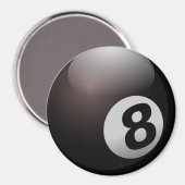 8 Ball Biljart Pool Magneet (Voorkant / Achterkant)