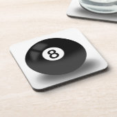 8 Ball - Billiards Onderzetter (Linkerzijde)