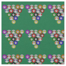 8-Ball Billiards Pool Hall Rack Stof