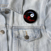 8-ball-cadeaus en groeten ronde button 5,7 cm (In situ)