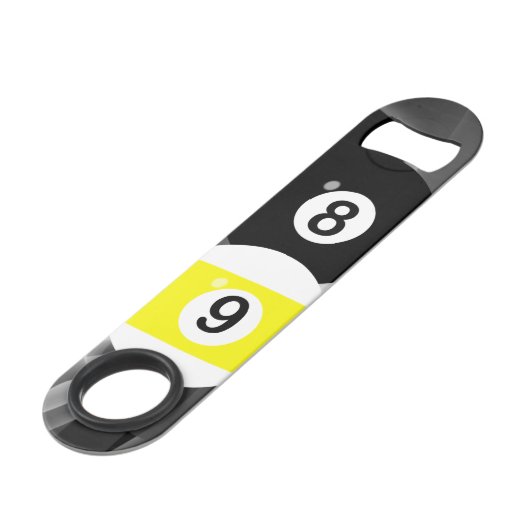 8-Ball en 9-Ball-flesopening Speed Flessenopener (Voorkant Gekanteld)