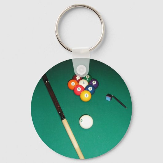 8 Ball Game Sleutelhanger (Voorkant)