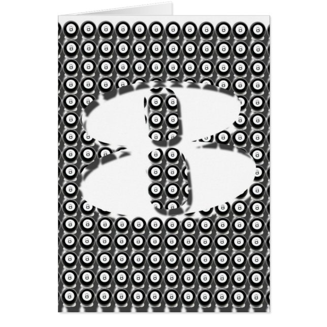 8-ball grafische kaart (BLANK) (Voorkant)