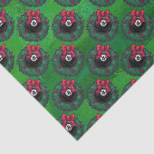 8-Ball kerstmis Tissuepapier (Detail)