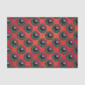 8-Ball kerstmis Tissuepapier (Voorkant)