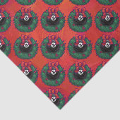 8-Ball kerstmis Tissuepapier (Detail)