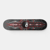 8-Ball Old School Pinstripe Board Persoonlijk Skateboard (Horizontaal)