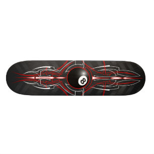 8-Ball Old School Pinstripe Board Persoonlijk Skateboard