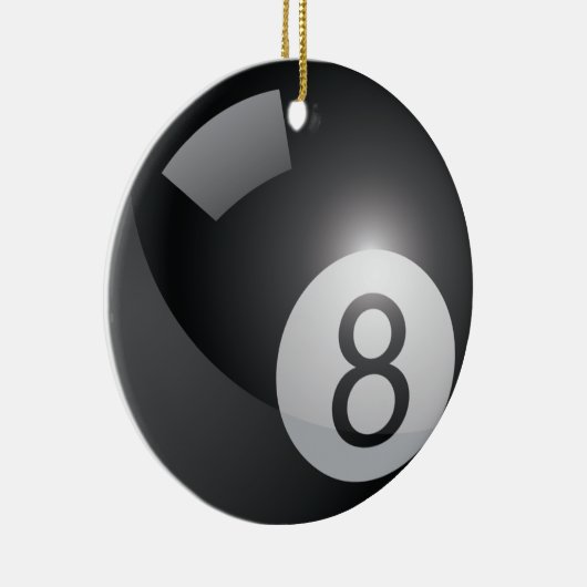 8 Ball-Ornamenten Keramisch Ornament (Rechts)