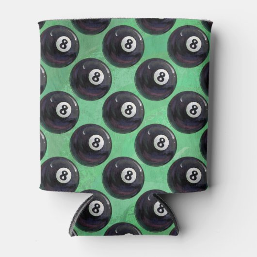 8 Ball Patroon Flesjeskoeler (Voorkant)