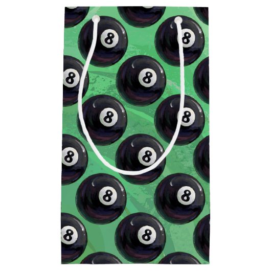 8 Ball Patroon Klein Cadeauzakje (Voorkant)