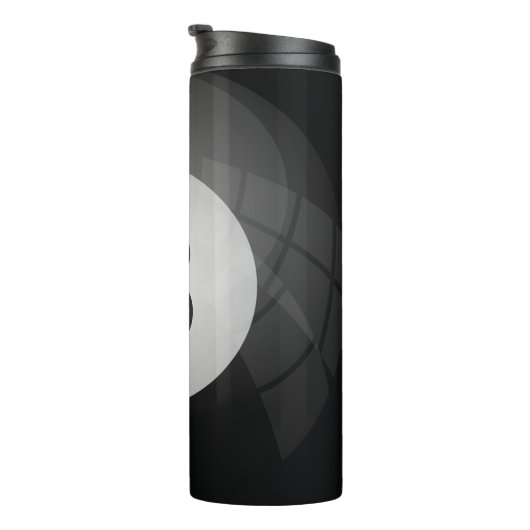 8 Ball Pool Ball Thermosbeker (Geroteerd rechts)