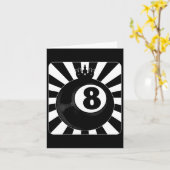 8 Ball Pool biljart speler Kaart (Gele Bloem)