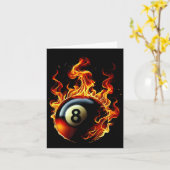 8 Ball Pool Biljart Speler Vlam Kaart (Gele Bloem)