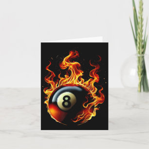 8 Ball Pool Biljart Speler Vlam Kaart