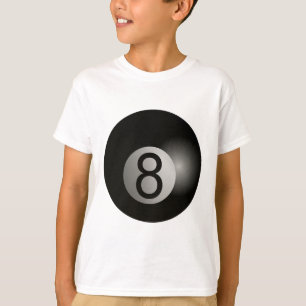 8 Ball Pool Hall Haai Biljart Speler Hustler T-shirt