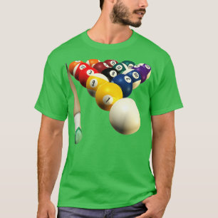 8-BALL POOL TEAM TSHIRTS VOOR BAR LEAGUE SHOOTERS