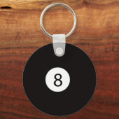 8 Ball Sleutelhanger (Achterkant)