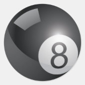 8 Ball Sticker (Voorkant)