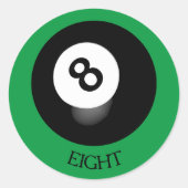 8 Ball Sticker (Voorkant)
