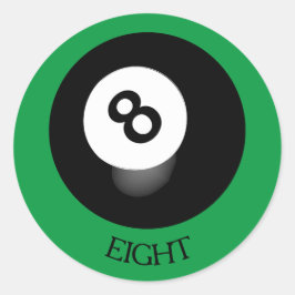8 Ball Sticker