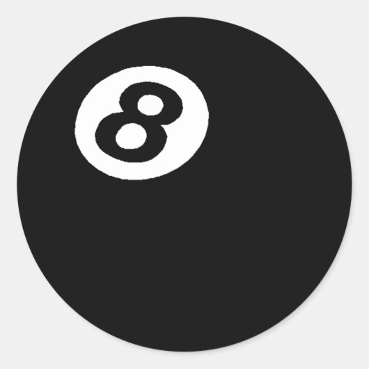 8 Ball Sticker (Voorkant)