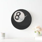 8 Ball Wall Clock Grote Klok (Huis)
