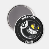 8 BALLIN MAGNET (Voorkant / Achterkant)