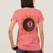 8-balpool t-shirt (Achterkant)