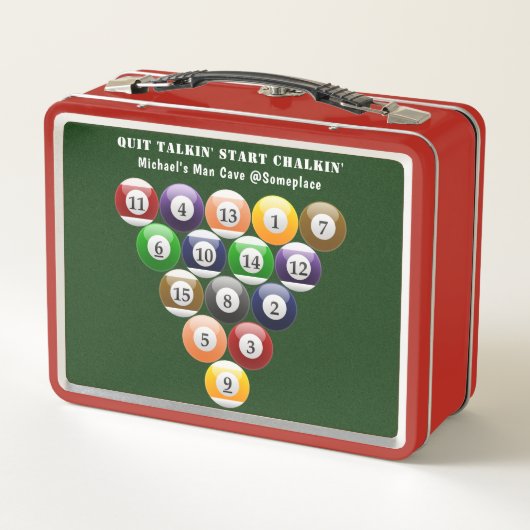 8-band rackbiljartballen met 8-bits balpool (Achterkant)