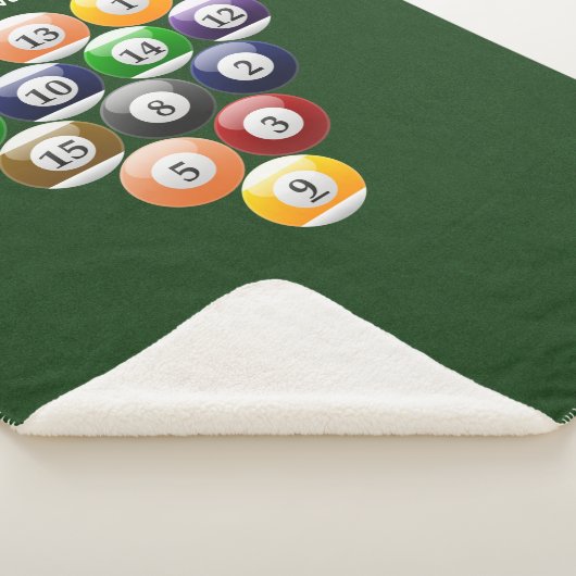 8-band rackbiljartballen met 8-bits balpool sherpa deken (3/4)